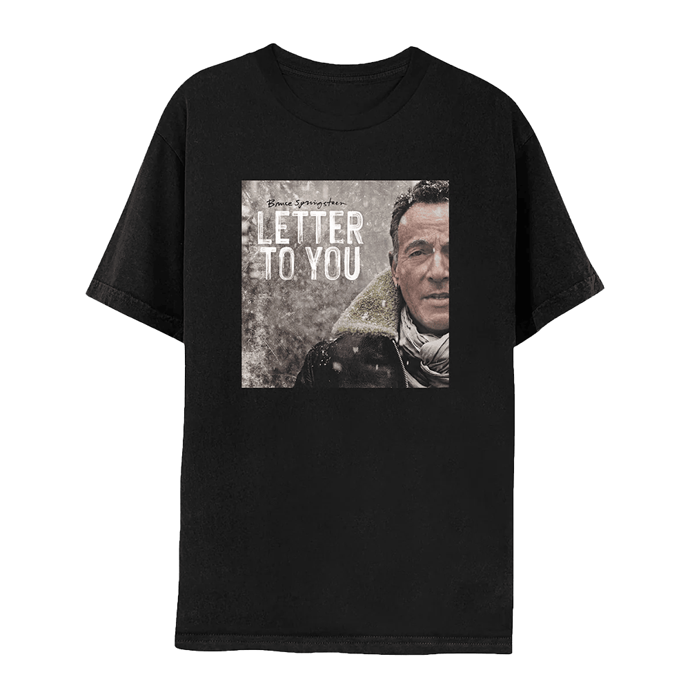 Bruce Springsteen T-Shirt Letter To You Album Cover Tee Bruce Springsteen Merch Husband Gifts-1