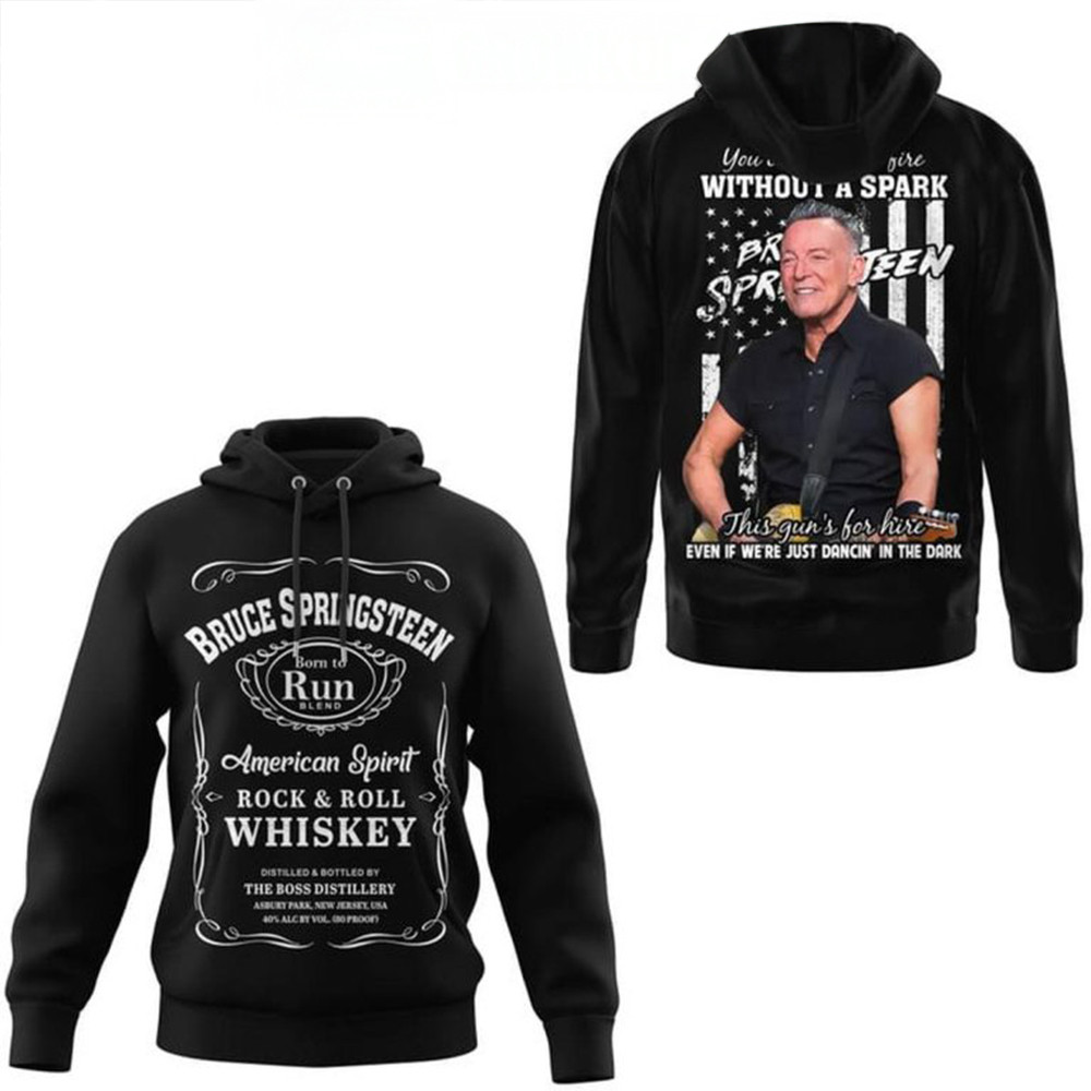 Bruce Springsteen You Can't Start A Fire Without A Spark Hoodie Gifts For Music Fans-1