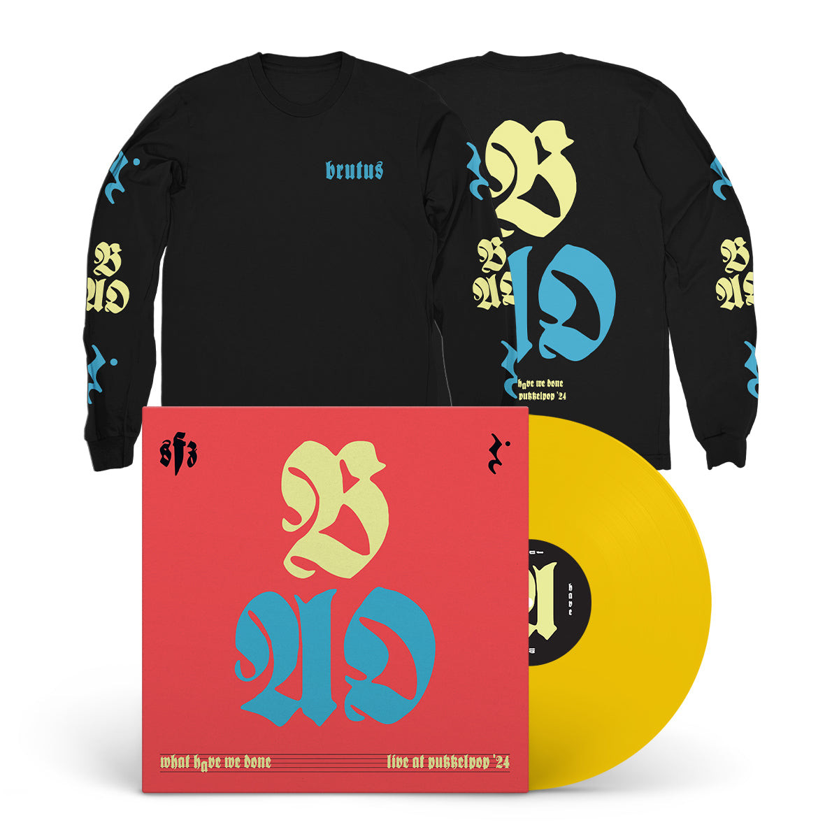 Brutus And The Atomic Orchestra Merch What Have We Done (Live At Pukkelpop) Long Sleeve Shirt Brutus And The Atomic Orchestra Shirt Father's Day Gifts For Boyfriend-1