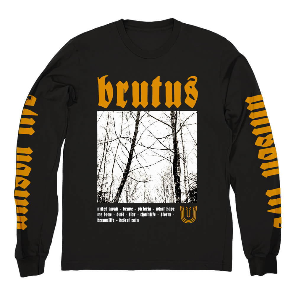 Brutus Merch Trees Long Sleeve Shirt Brutus Shirt Father's Day Gifts For Metal Music Lovers-1