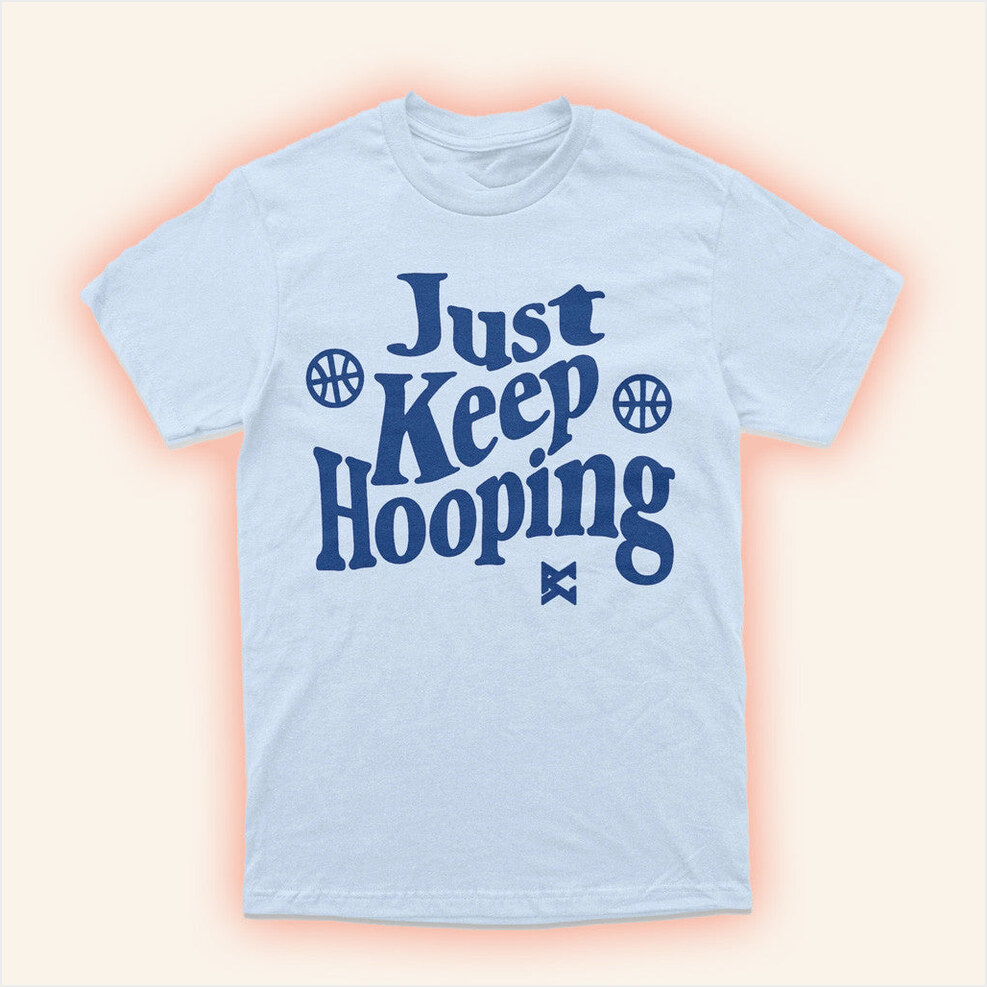 Bucket Culture Merch Just Keep Hooping T-Shirt Birthday Birthday Gift For Friends Gifts For BFF-1