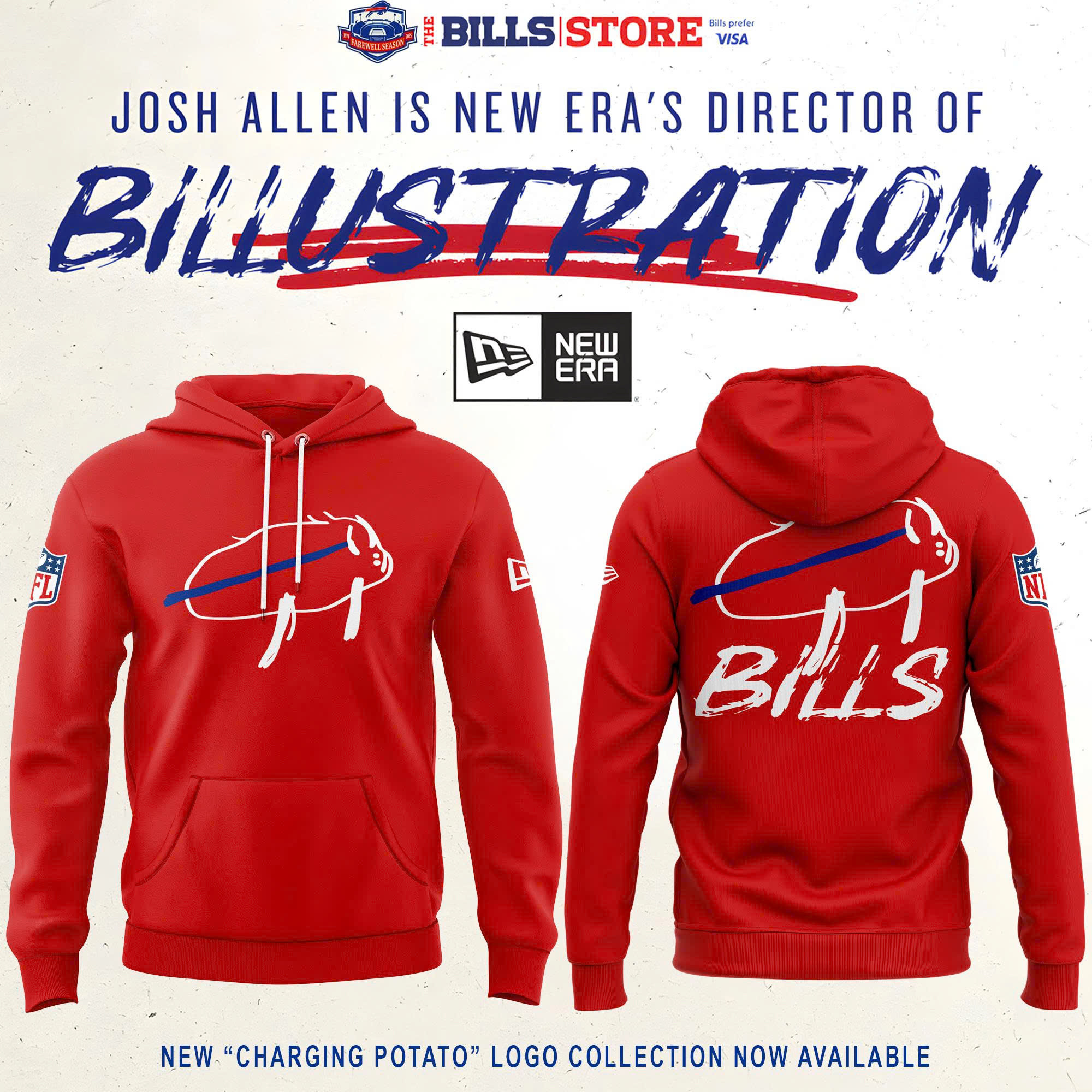 Buffalo Bills Hoodie Presents For Football Lovers-1 Buffalo Bills Hoodie Presents For Football Lovers-1