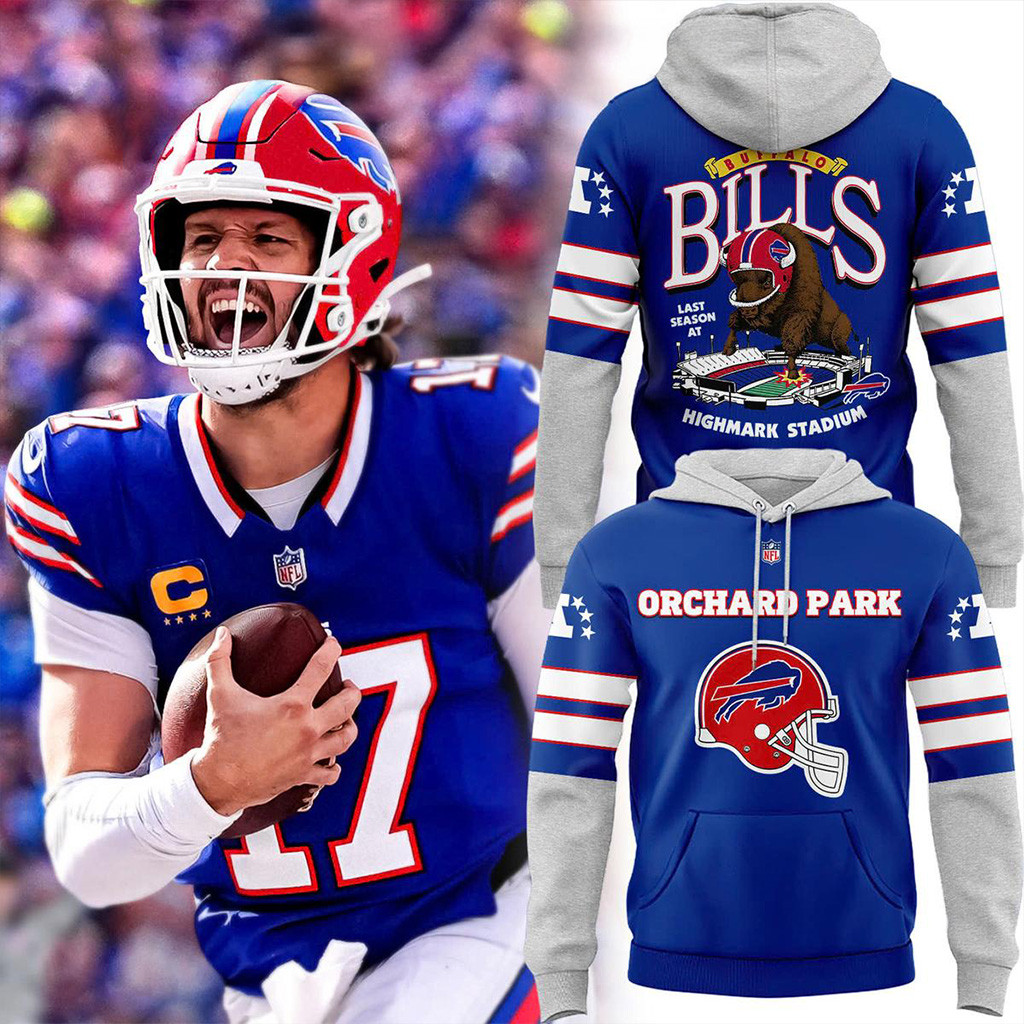 Buffalo Bills Red Helmets Throwback 2025 Hoodie Shirt Buffalo Bills Merch Gifts For Dad-1