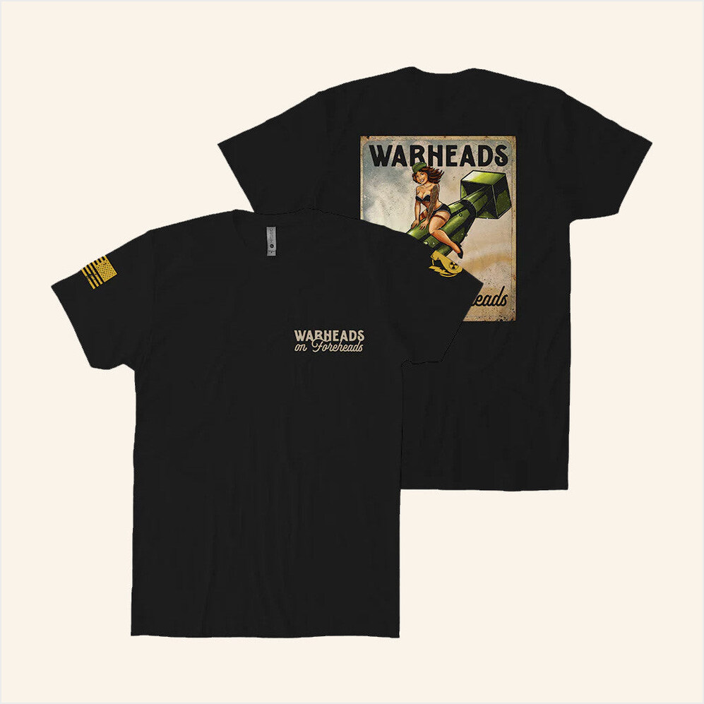 Bunker Branding Merch Warheads On Foreheads Hannah T-Shirt Dad Gifts Birthday Gifts For Fans-1