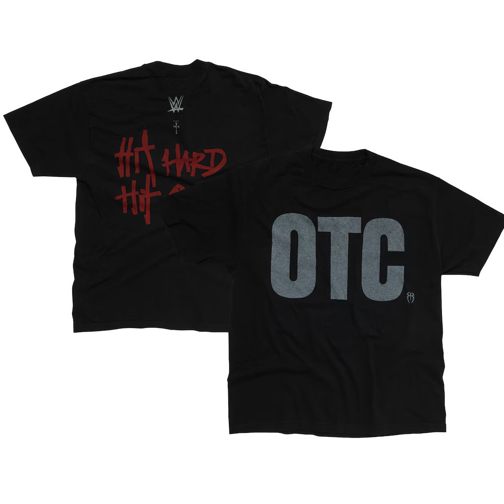 CJ x WWE OTC T-Shirt Gift Ideas For Fans-1