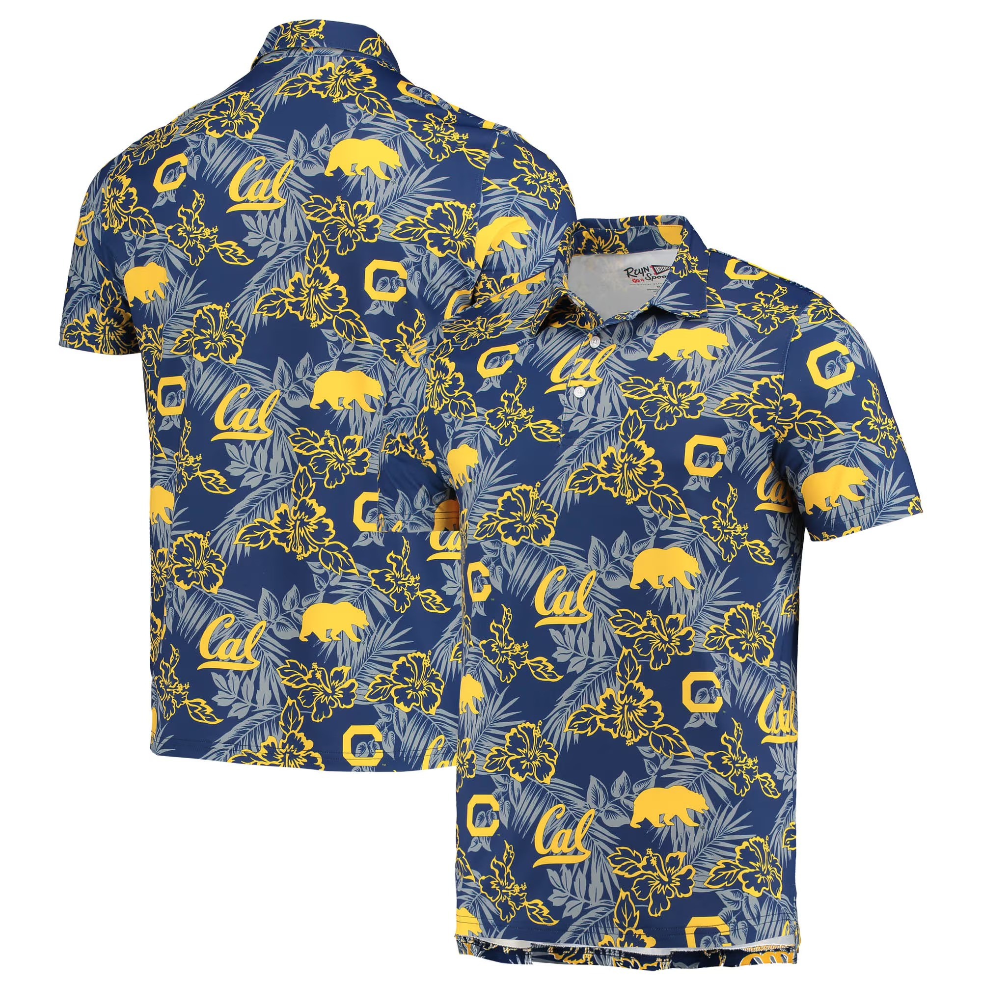 Cal Bears Polo Shirt NCAA Aloha Shirt Good Fathers Day Gifts For Football Fan-1 Cal Bears Polo Shirt NCAA Aloha Shirt Good Fathers Day Gifts For Football Fan-1