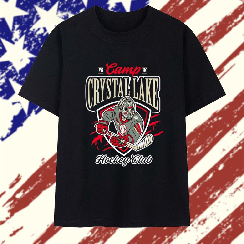 Camp Crystal Lake Hockey Club T-Shirt-1