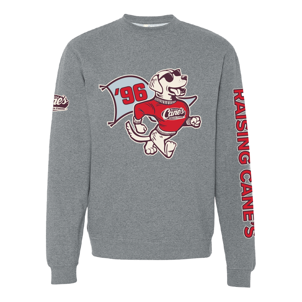 Canes Merch Varsity Cane Crewneck Sweatshirt Unique Gifts For Dad-1