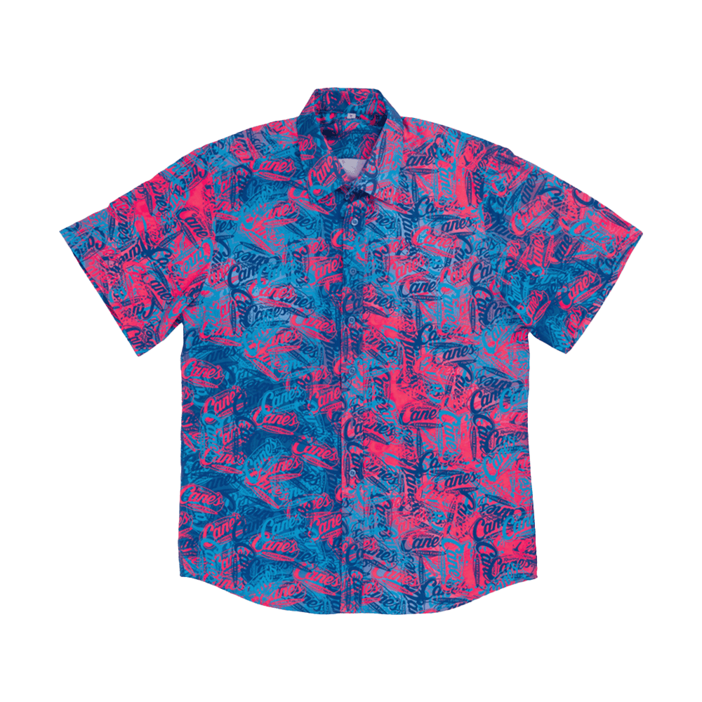 Canes Merch Vibrant Logo Hawaiian Shirt First Fathers Day Gift Ideas-1