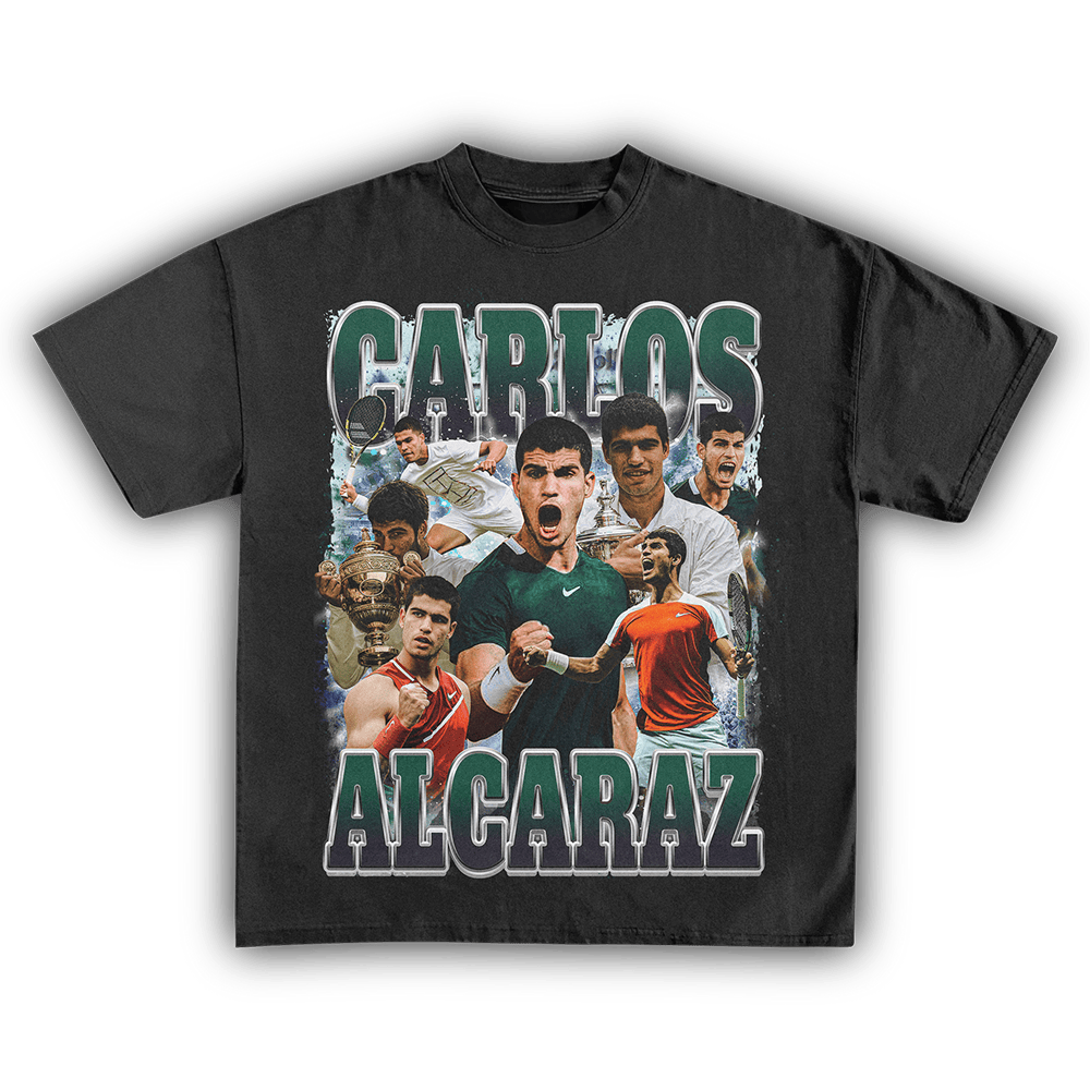 Carlos Alcaraz Merch Carlos Alcaraz Tennis T-Shirt Best Gifts For Fans-1