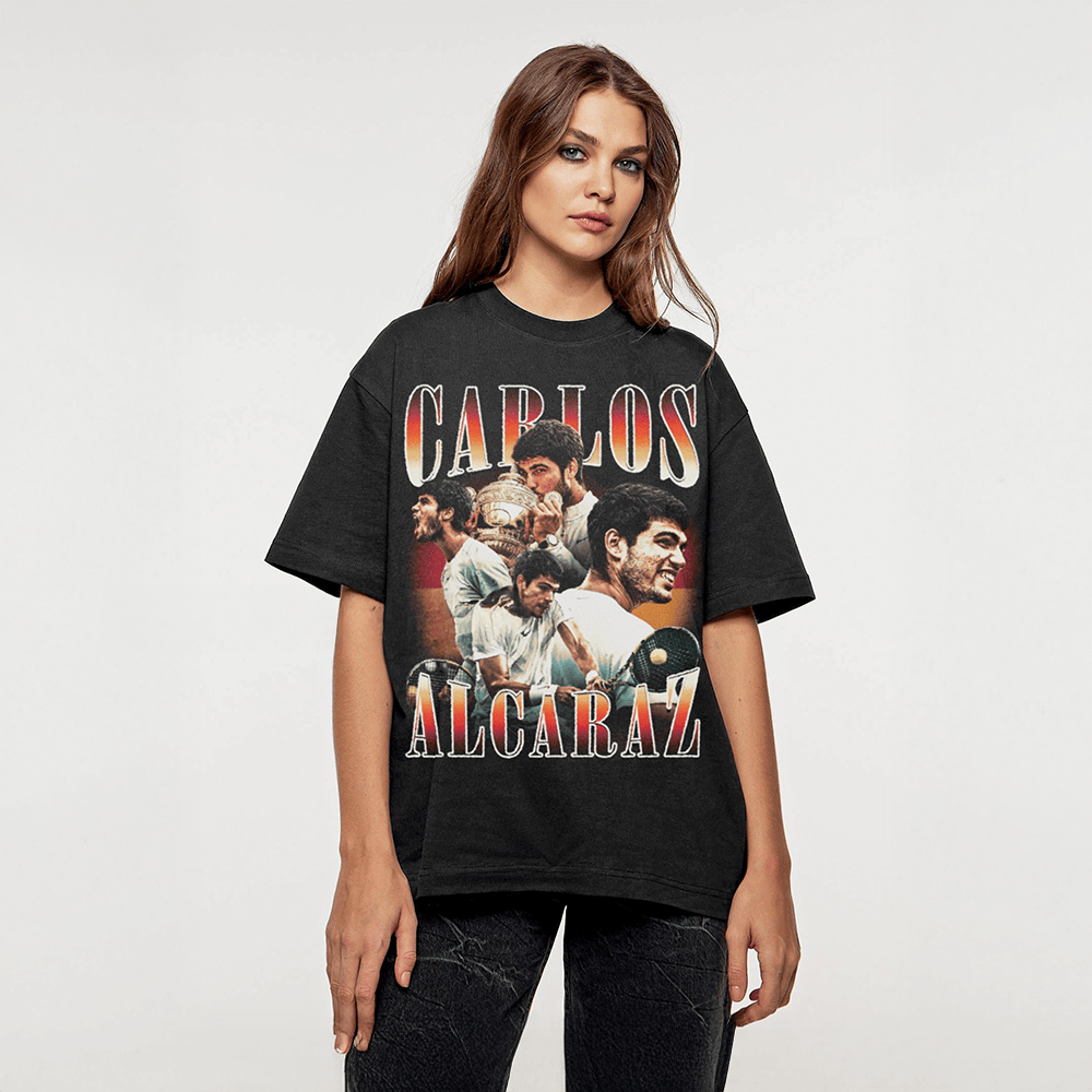Carlos Alcaraz Merch Carlos Alcaraz Tennis T-Shirt Best Gifts For Tennis Lovers-1