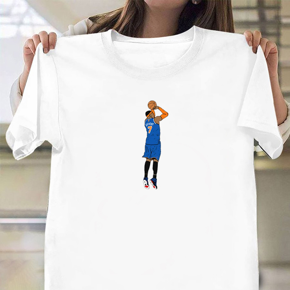 Carmelo Anthony Knicks T-Shirt Mothers Day And Fathers Day Gifts-1