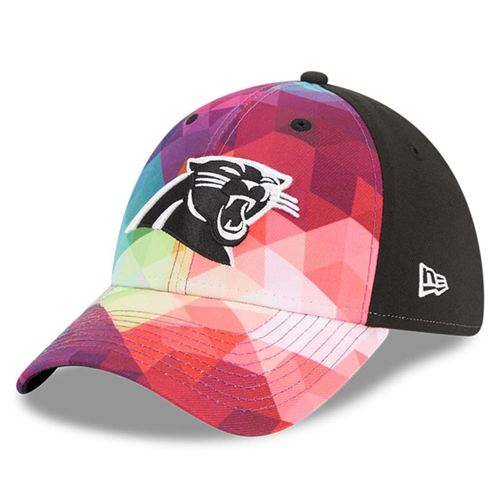 Carolina Panthers Crucial Catch NFL Embroidered Hat 2025 Rainbow Panthers Merch Dad Gifts-1