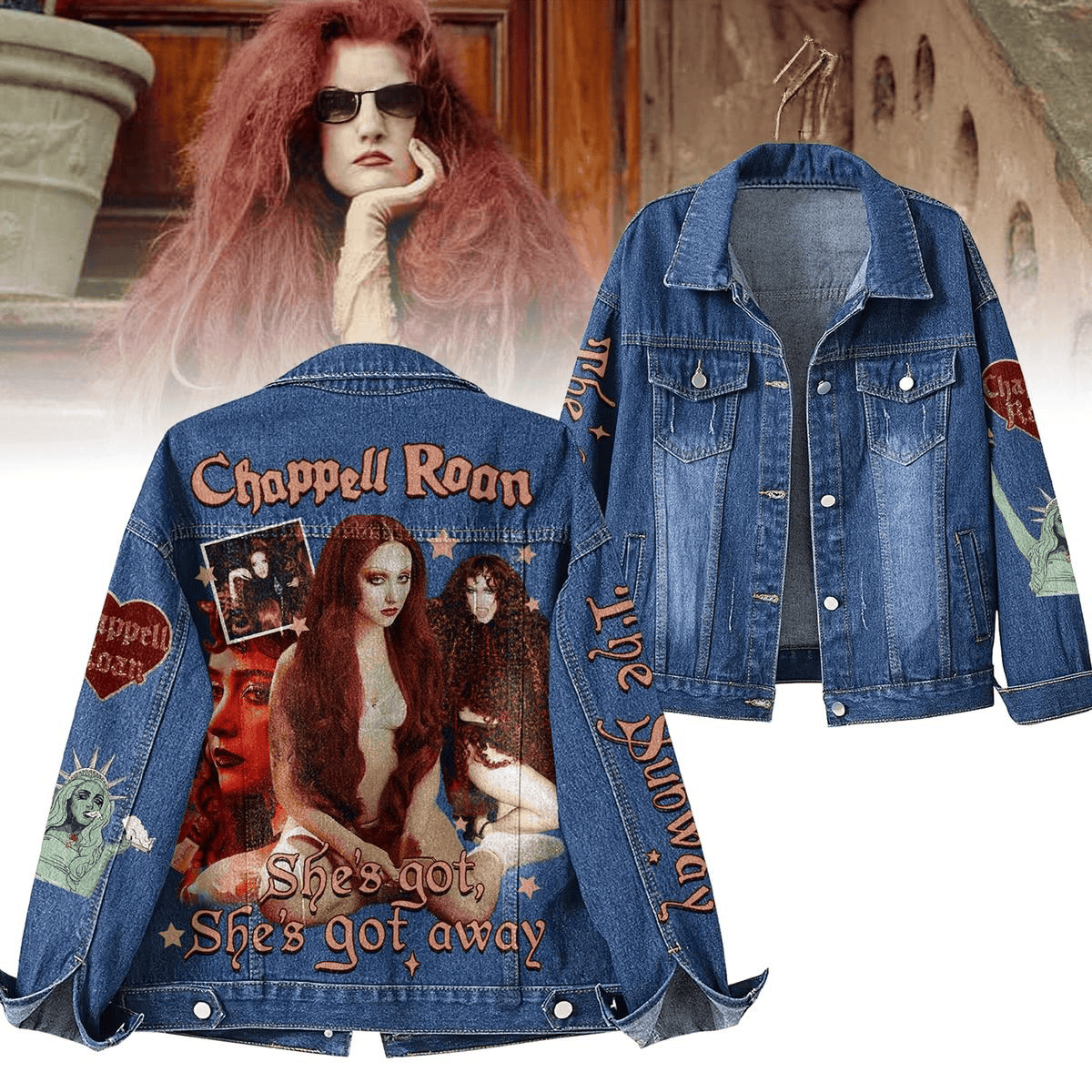 Chappell Roan The Subway Denim Jacket Fan Merch Gifts For Her-1
