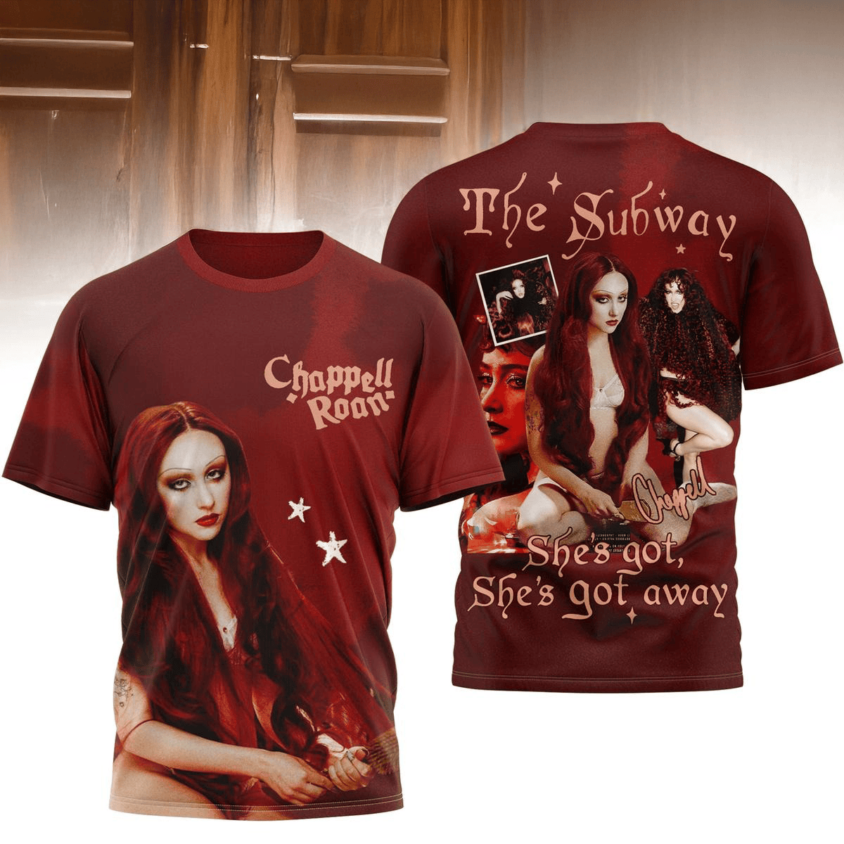 Chappell Roan The Subway She's Got Away Shirt Fan Merch Gifts For Her-1