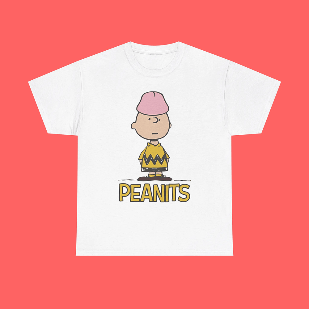 Charlie Brown Peanuts Penis Peanits Shirt Cute T-Shirt Gifts For Wife-1