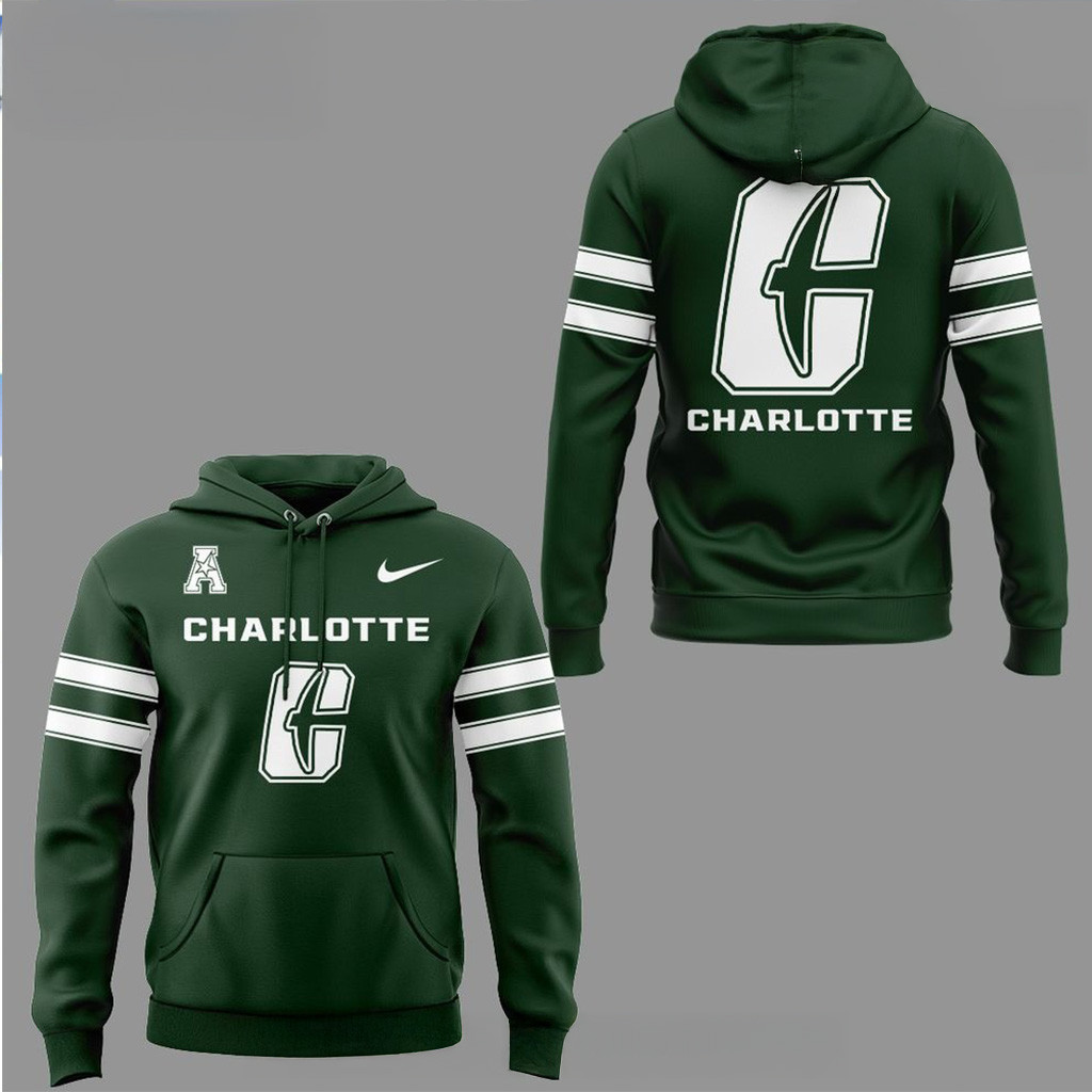 Charlotte 49ers Football New 2025 Hoodie Charlotte 49ers Merch Gifts For Football Fan-1