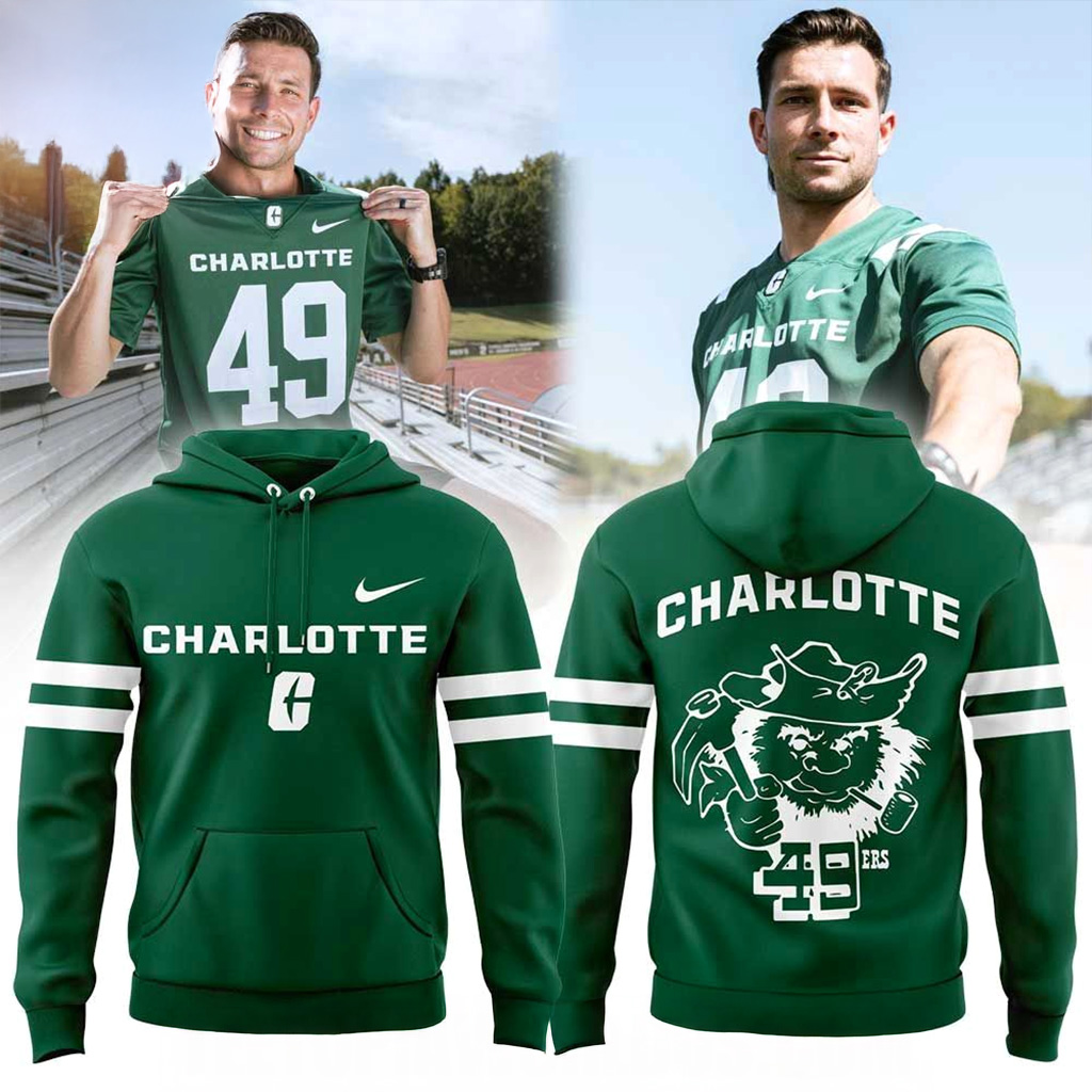 Charlotte 49ers Old Norm Is Back Hoodie 49ers Merch Christmas Presents For Football Lovers-1