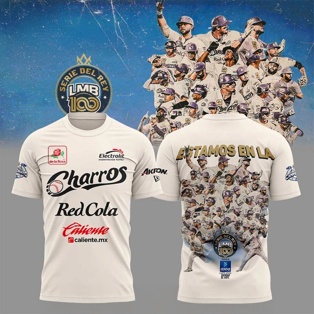 Charros De Jalisco Beisbol Somos Campeones De La Zona Norte Shirt Fan Merch Gifts For Him-1