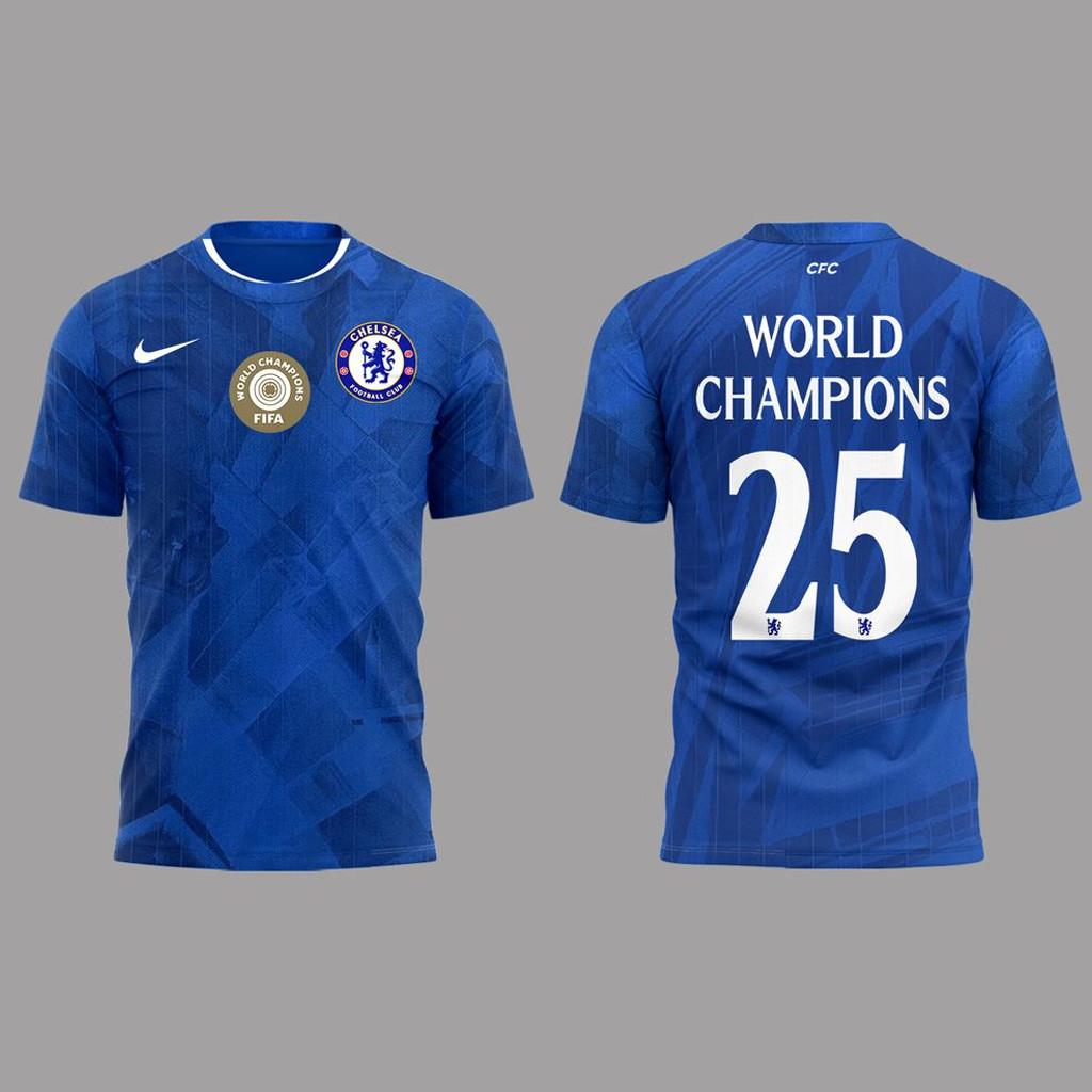 Chelsea FC FIFA Club World Cup Champions 2025 Shirt Fan Merch Best Gifts For Husband-1