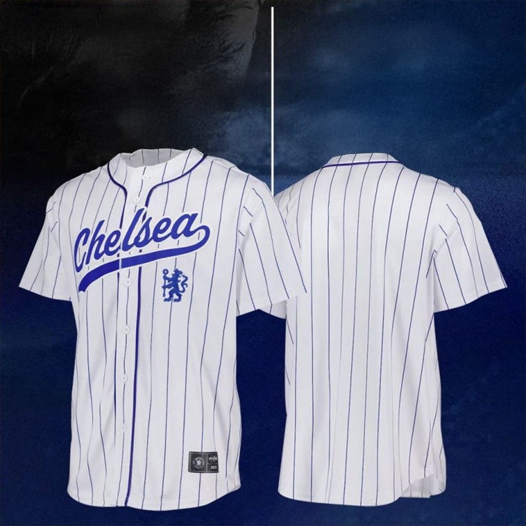 Chelsea The Blues 2025 Soccer x MLB Game Jersey Present For Husband-1