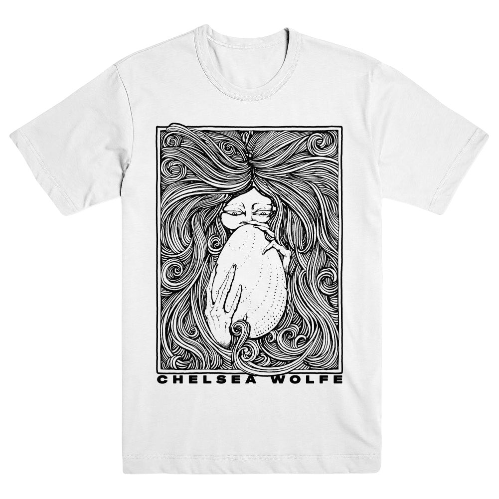 Chelsea Wolfe Merch Egg White Shirt Chelsea Wolfe Shirt Father'S Day Gifts For Husband-1