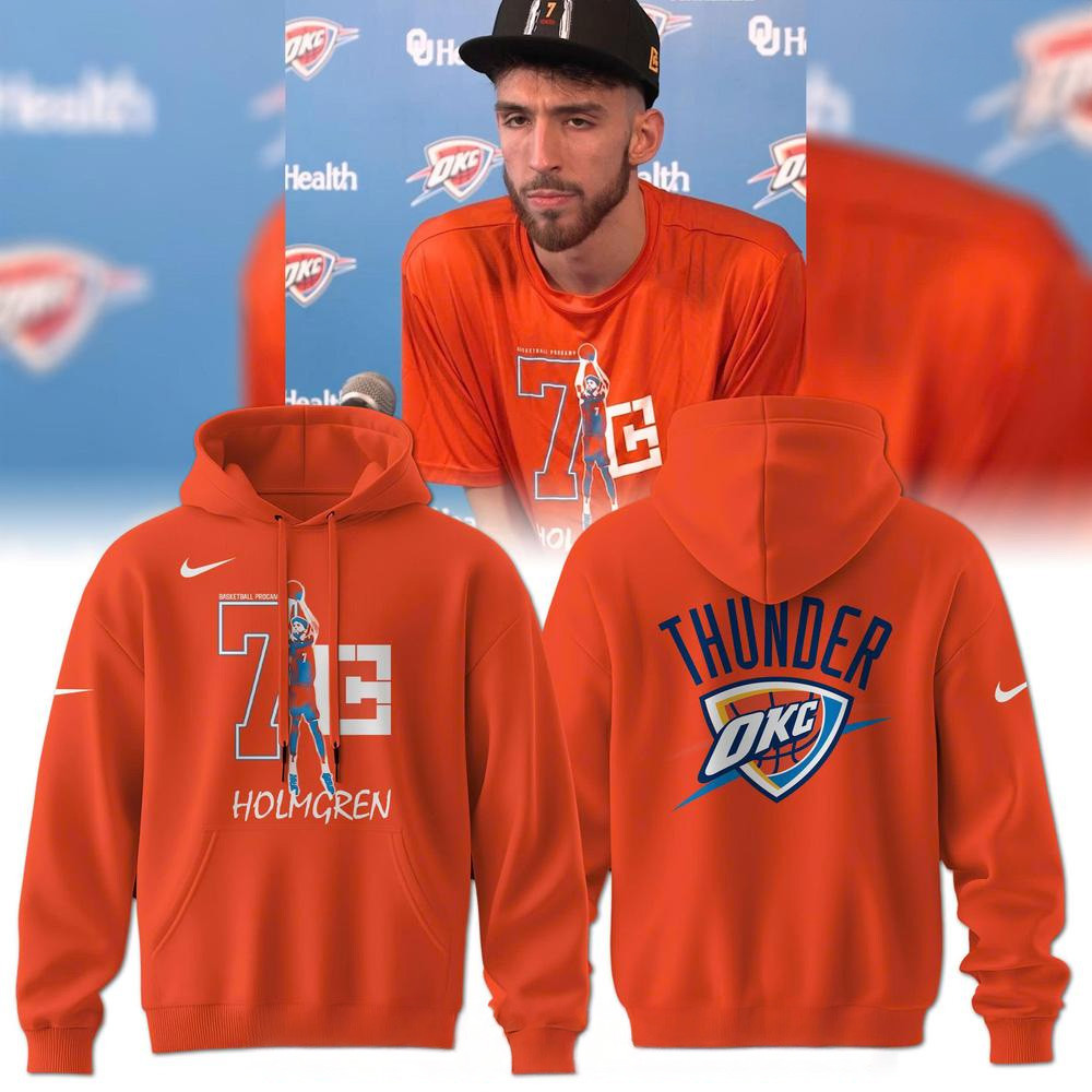 Chet Holmgren 7C Oklahoma City Thunder Special Hoodie Gift For Basketball Lover-1