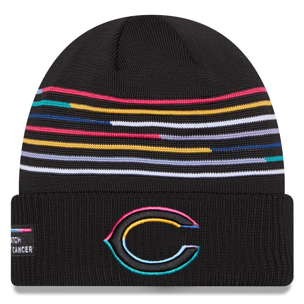 Chicago Bears Crucial Catch NFL Beanie 2025 Rainbow Bears Merch Football Fan Gift Ideas-1