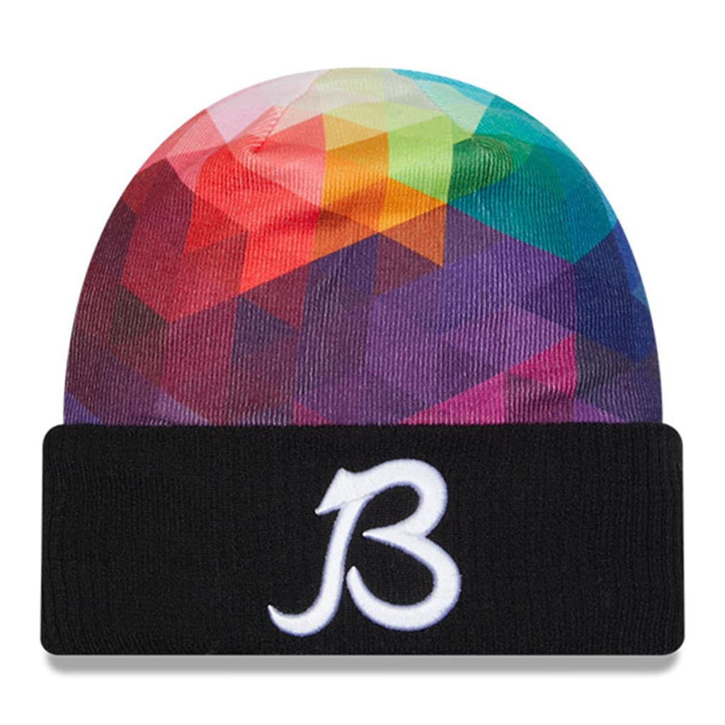 Chicago Bears Crucial Catch NFL Beanie 2025 Rainbow Bears Merch Football Gifts For Men-1