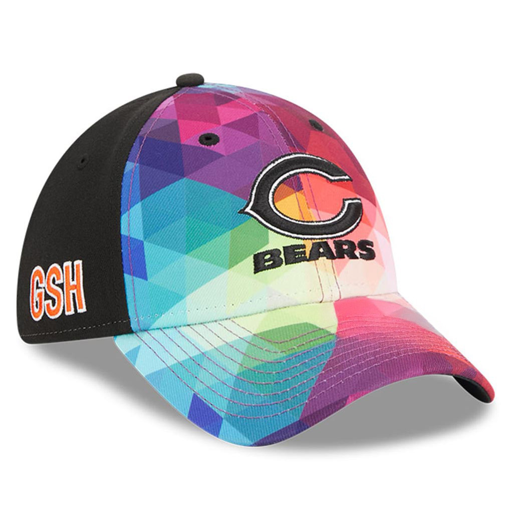 Chicago Bears Crucial Catch NFL Embroidered Hat Rainbow Bears Merch Gift Ideas For Brother-1
