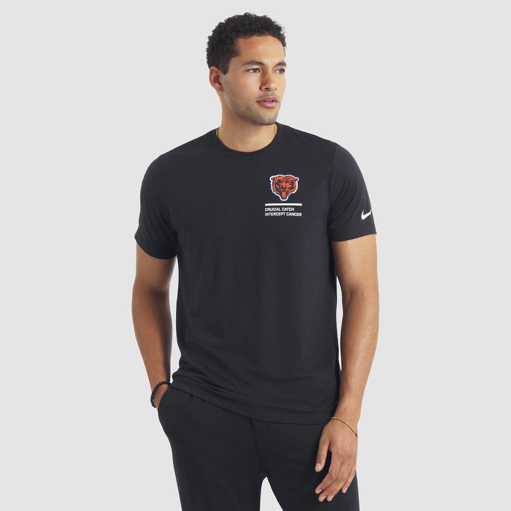Chicago Bears Crucial Catch NFL T-Shirt 2025 Rainbow Bears Merch Fan Apparel Gifts-1