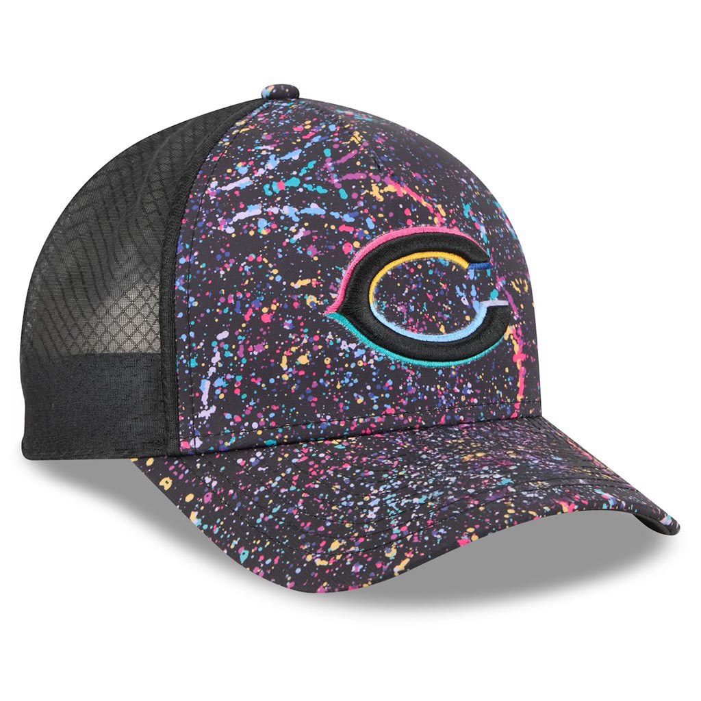 Chicago Bears Crucial Catch NFL Trucker Hat 2025 Rainbow Bears Merch Best Gifts For Son-1