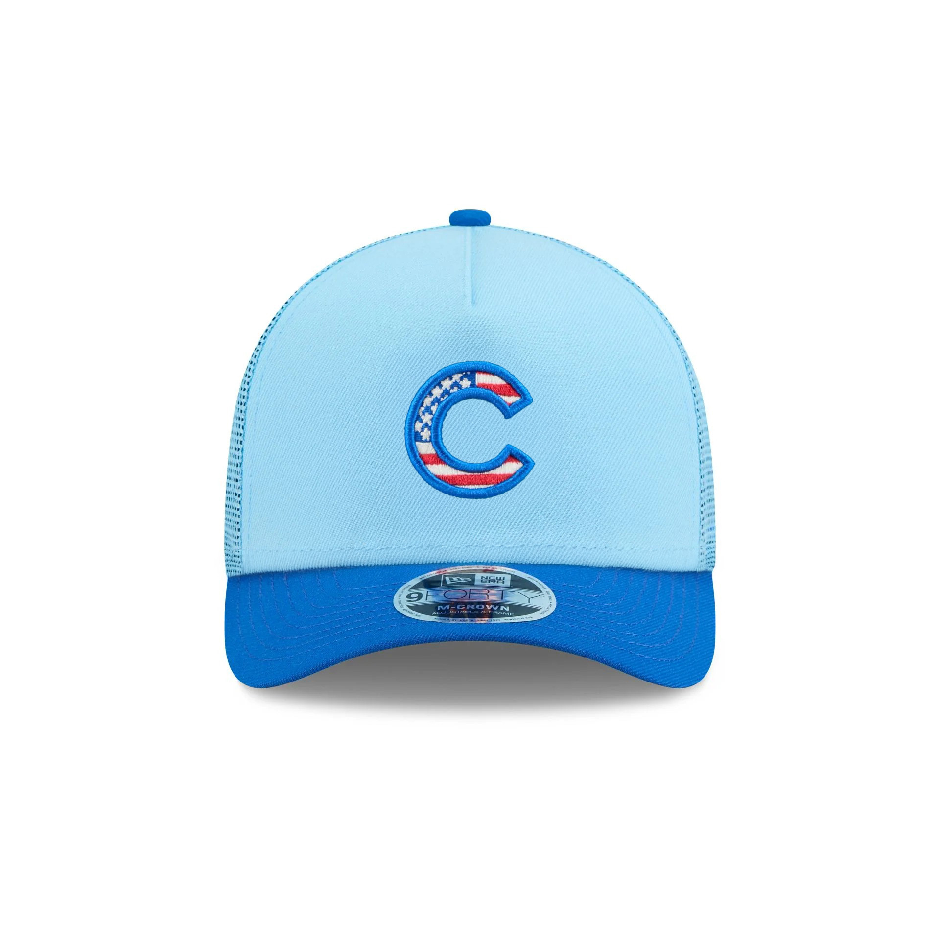 Chicago Cubs 4th Of July Hat 2025 MLB Independence Day Merch Trucker Hat Baseball Team Gift Ideas-1
