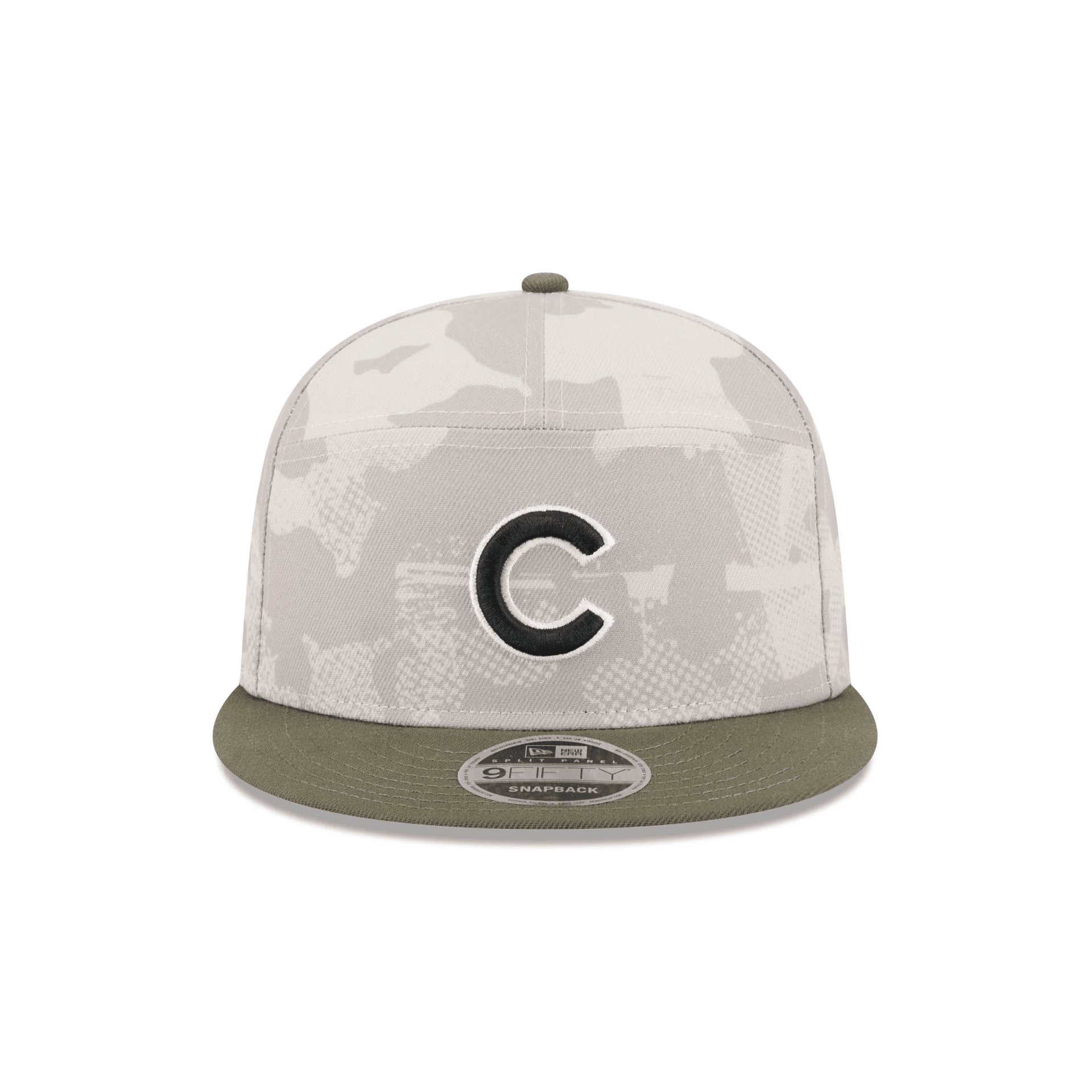 Chicago Cubs Camo Hat Snapback MLB Armed Forces Day 2025 Hat Merch Good Father's Day Presents-1