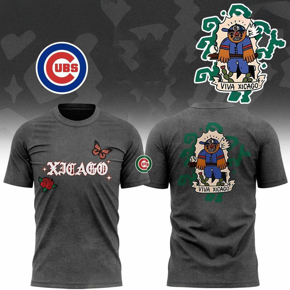 Chicago Cubs Viva Xicago Special Edition T-Shirt Chicago Cubs Merch Perfect Father's Day Gifts-1 Chicago Cubs Viva Xicago Special Edition T-Shirt Chicago Cubs Merch Perfect Father's Day Gifts-1