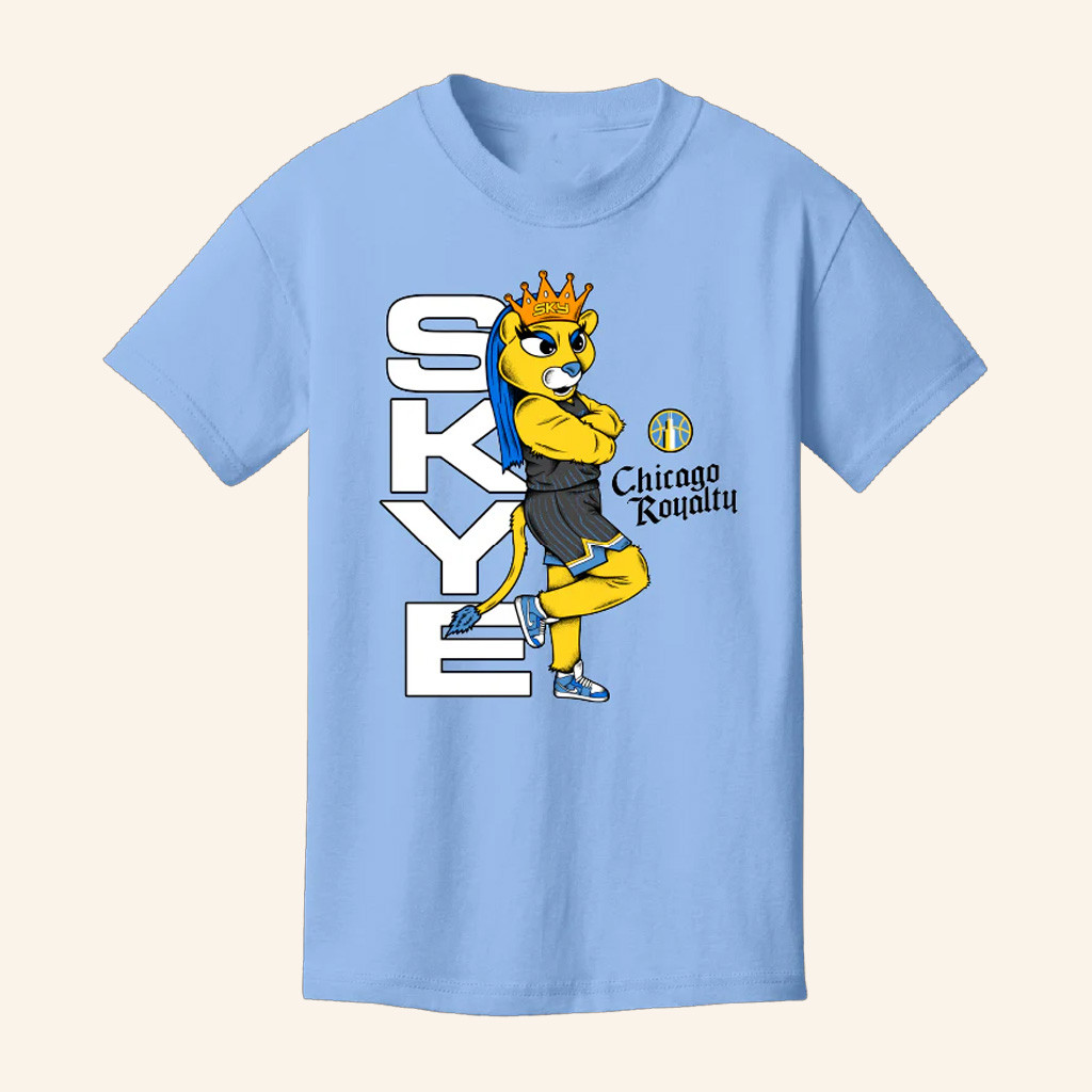 Chicago Sky Merch Skye Royalty T-Shirt Birthday Gift For Husband-1