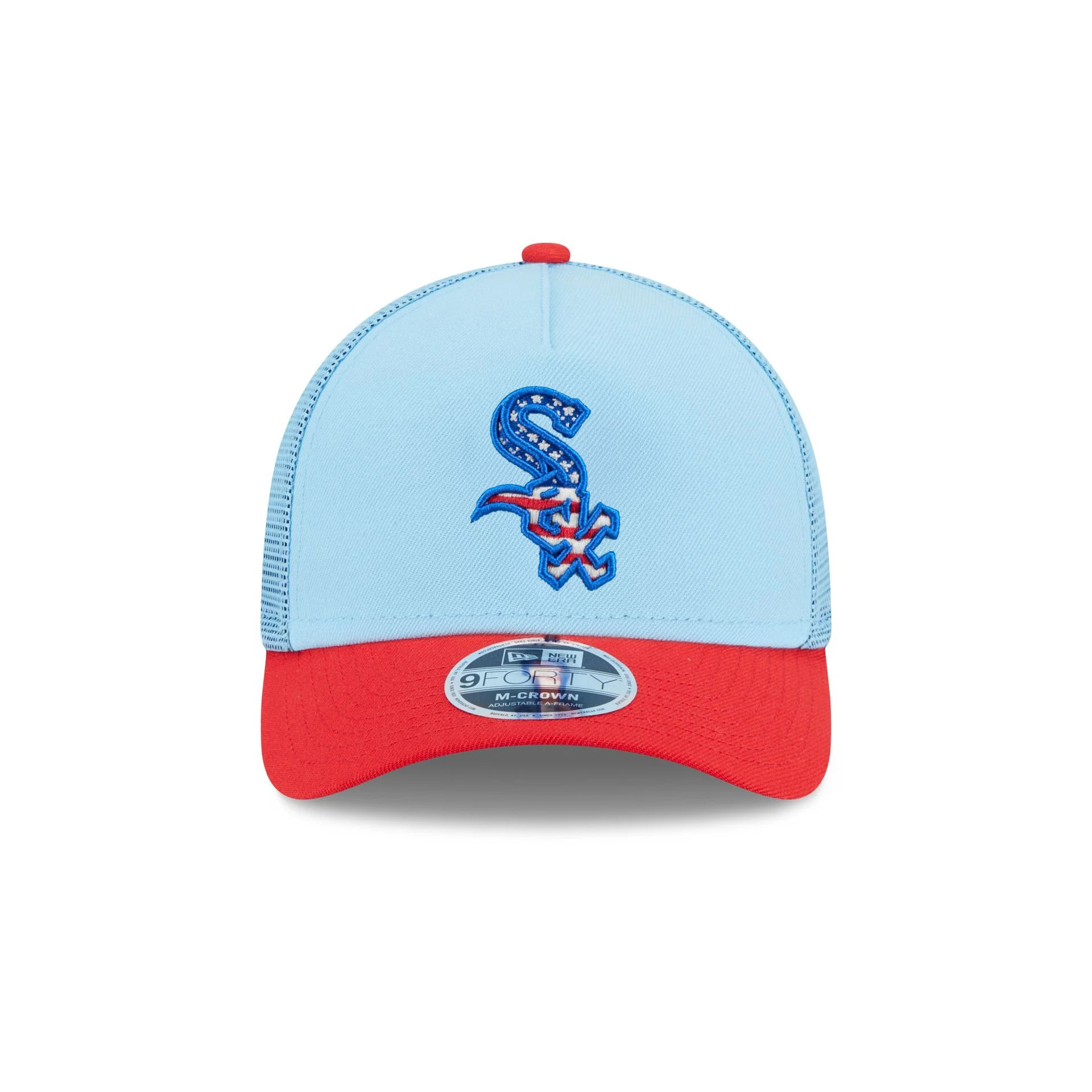 Chicago White Sox 4th Of July Hat 2025 MLB Independence Day Merch Trucker Hat Fans Gift Ideas-1