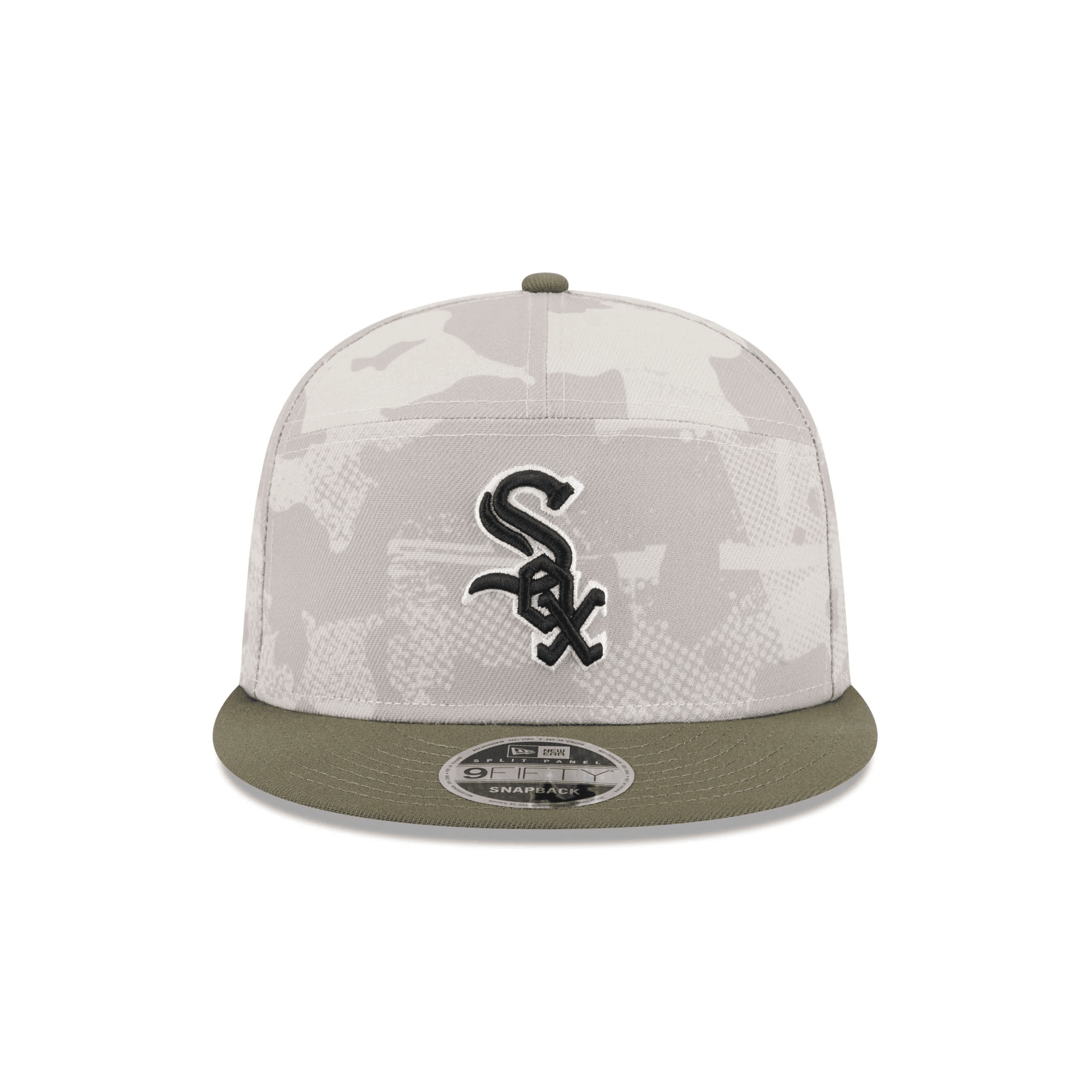 Chicago White Sox Camo Hat Snapback MLB Armed Forces Day 2025 Hat Merch Top Father's Day Gifts-1
