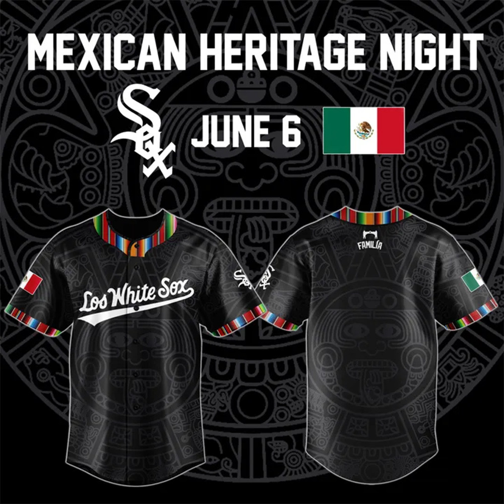 Chicago White Sox Mexican Heritage Night Jersey Best Gift For Football Lovers-1