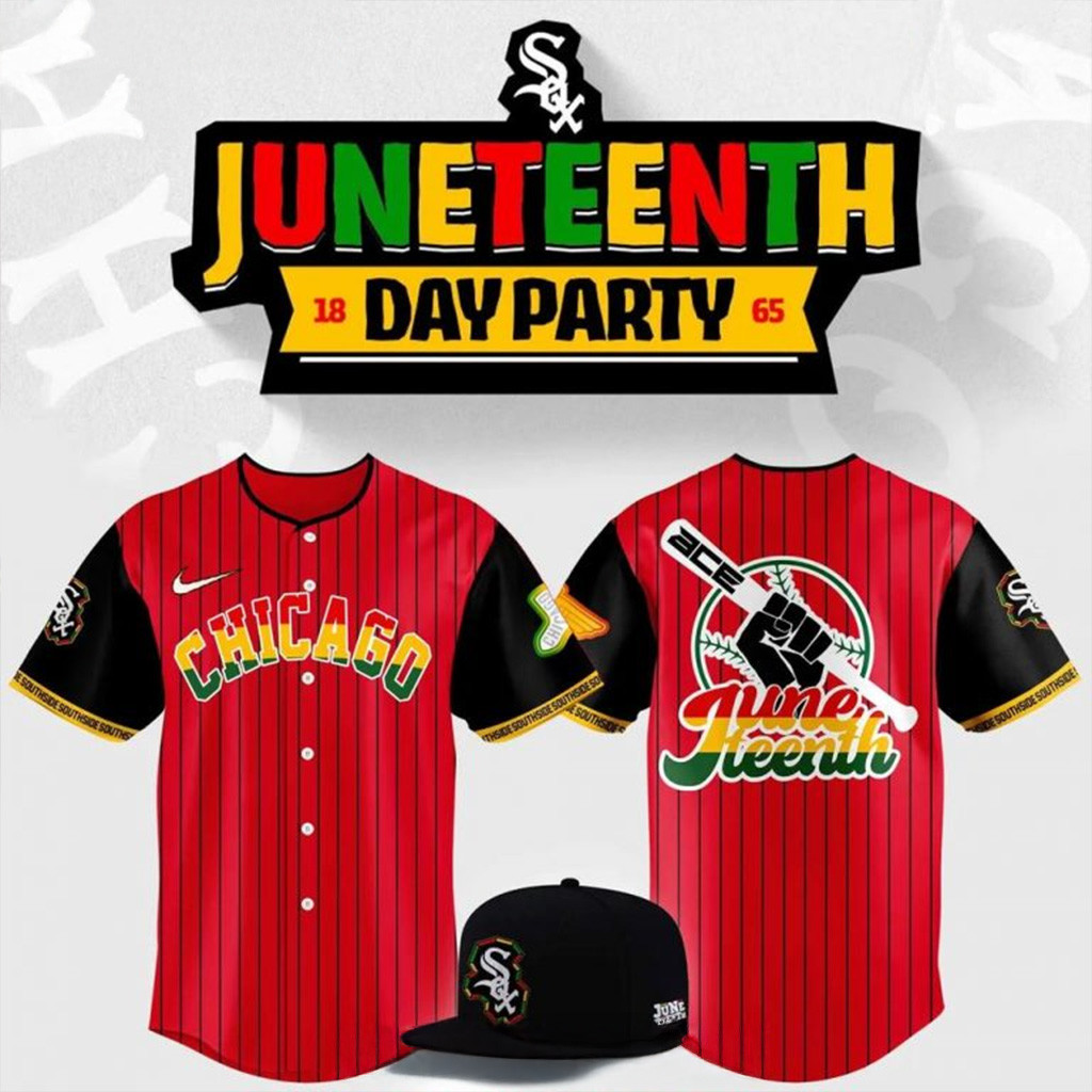 Chicago White Sox x Juneteenth Heritage 2025 Baseball Jersey Chicago White Sox Merch Fans Gifts-1