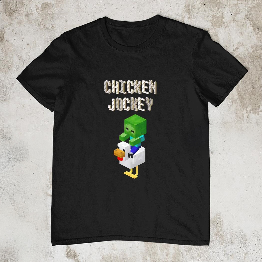 Chicken Jockey Game Shirt Gaming Lovers Gifts For Fans-1