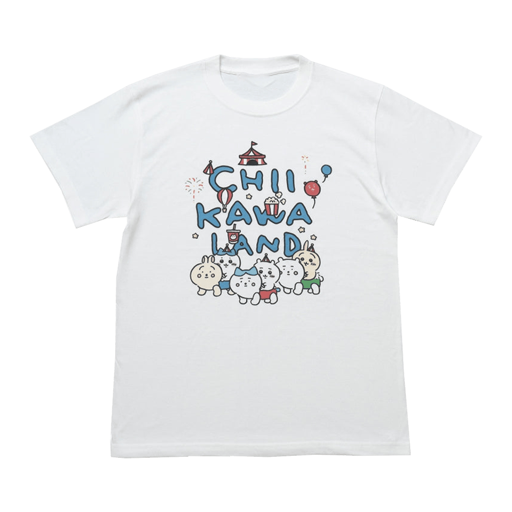 Chiikawa Merch Chiikawa Land T-Shirt Fathers Day Gift From Daughter-1