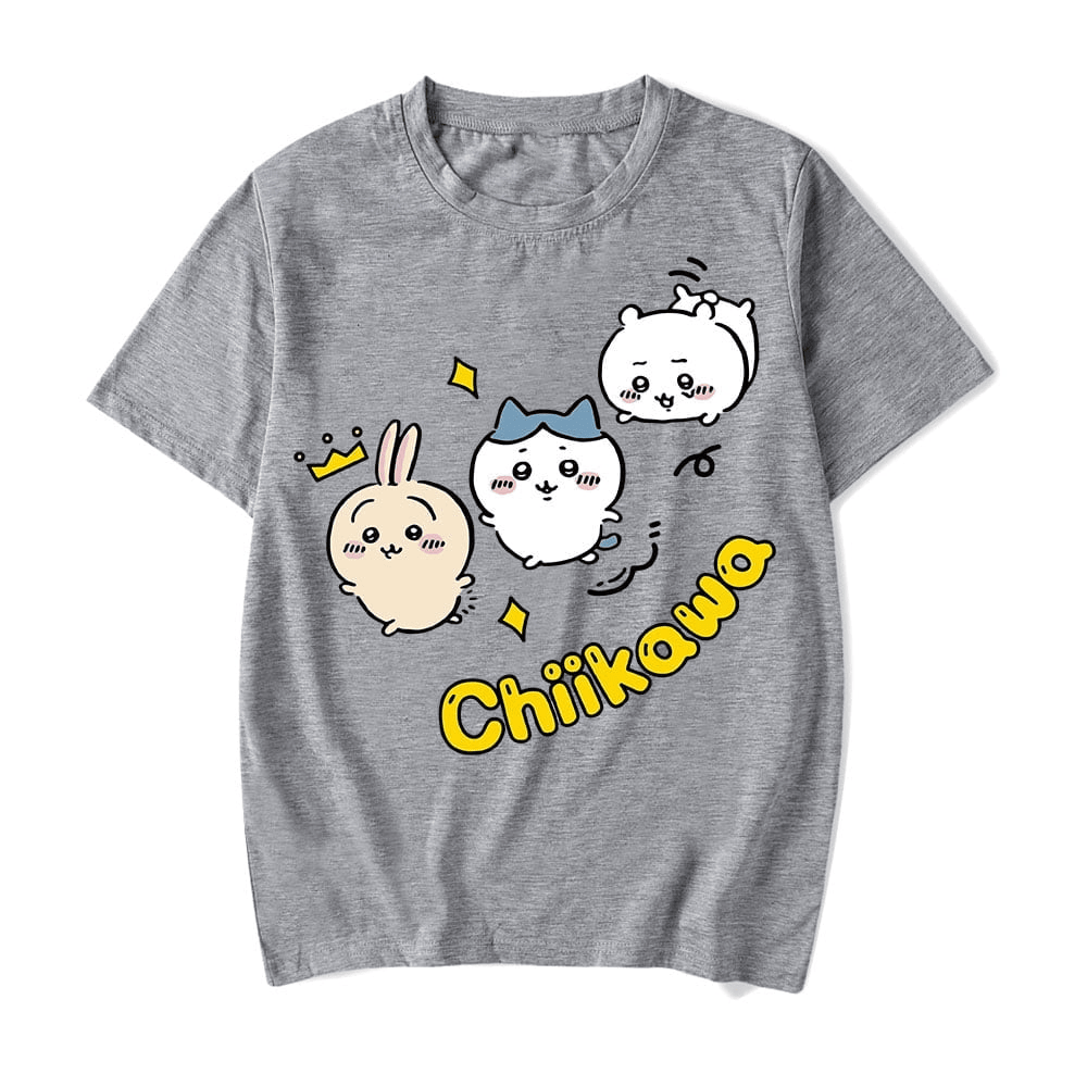Chiikawa Merch Cute Graphic Chiikawa T-Shirt Simple Father's Day Gift Ideas-1