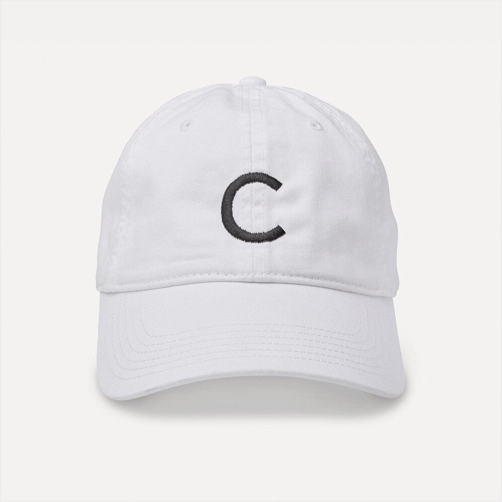 Chipotle Merch Embroidered White C Hat Gifts For Him Birthday Gifts For Fans Christmas Presents-1