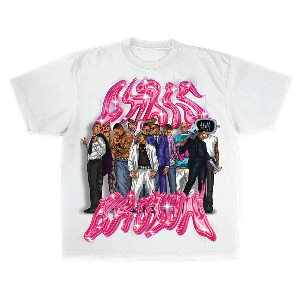 Chris Brown Merch 20 Years Of CB T-Shirt Cute Mothers Day Gifts-1