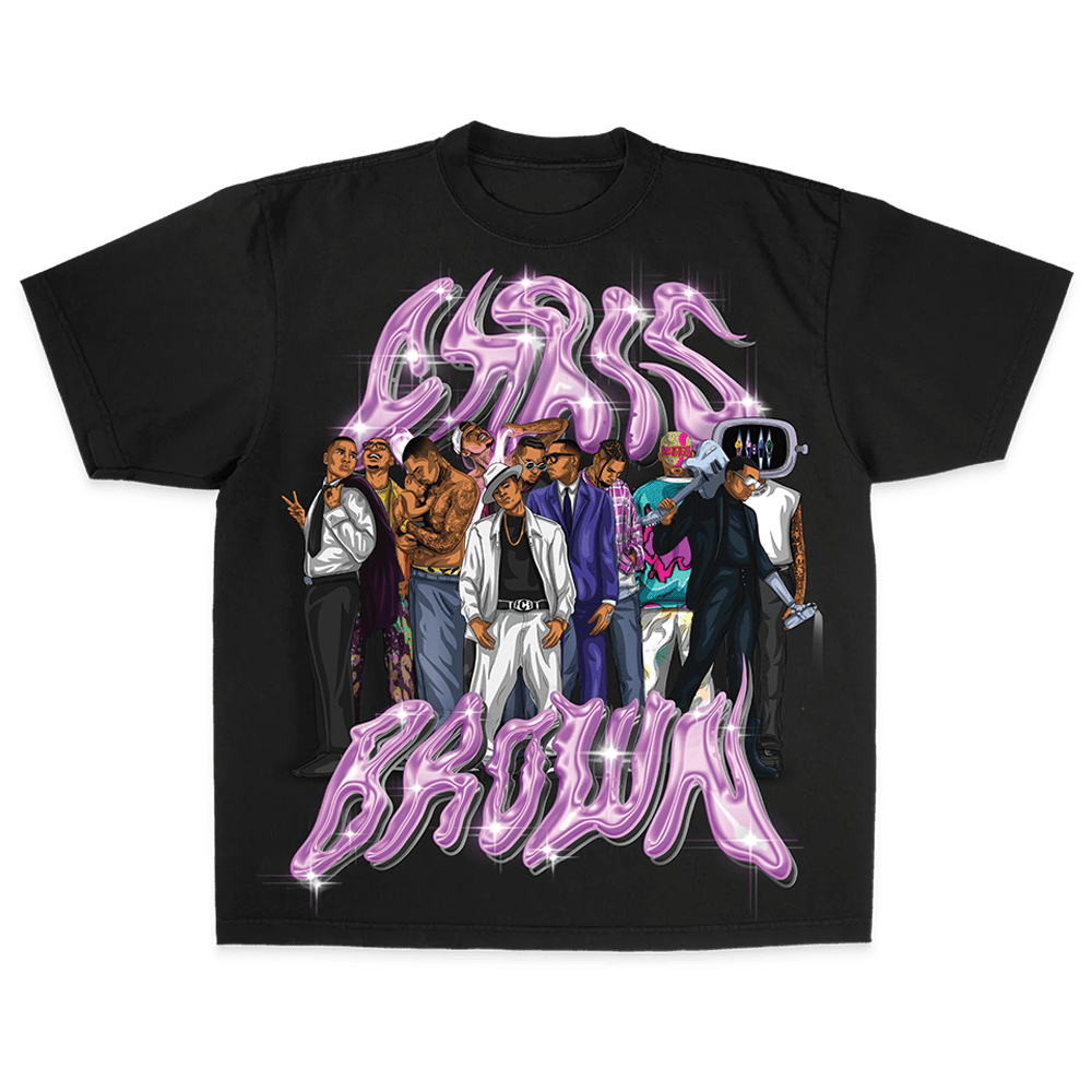 Chris Brown Merch 20 Years Of CB T-Shirt Father's Day Gifts For Husband-1