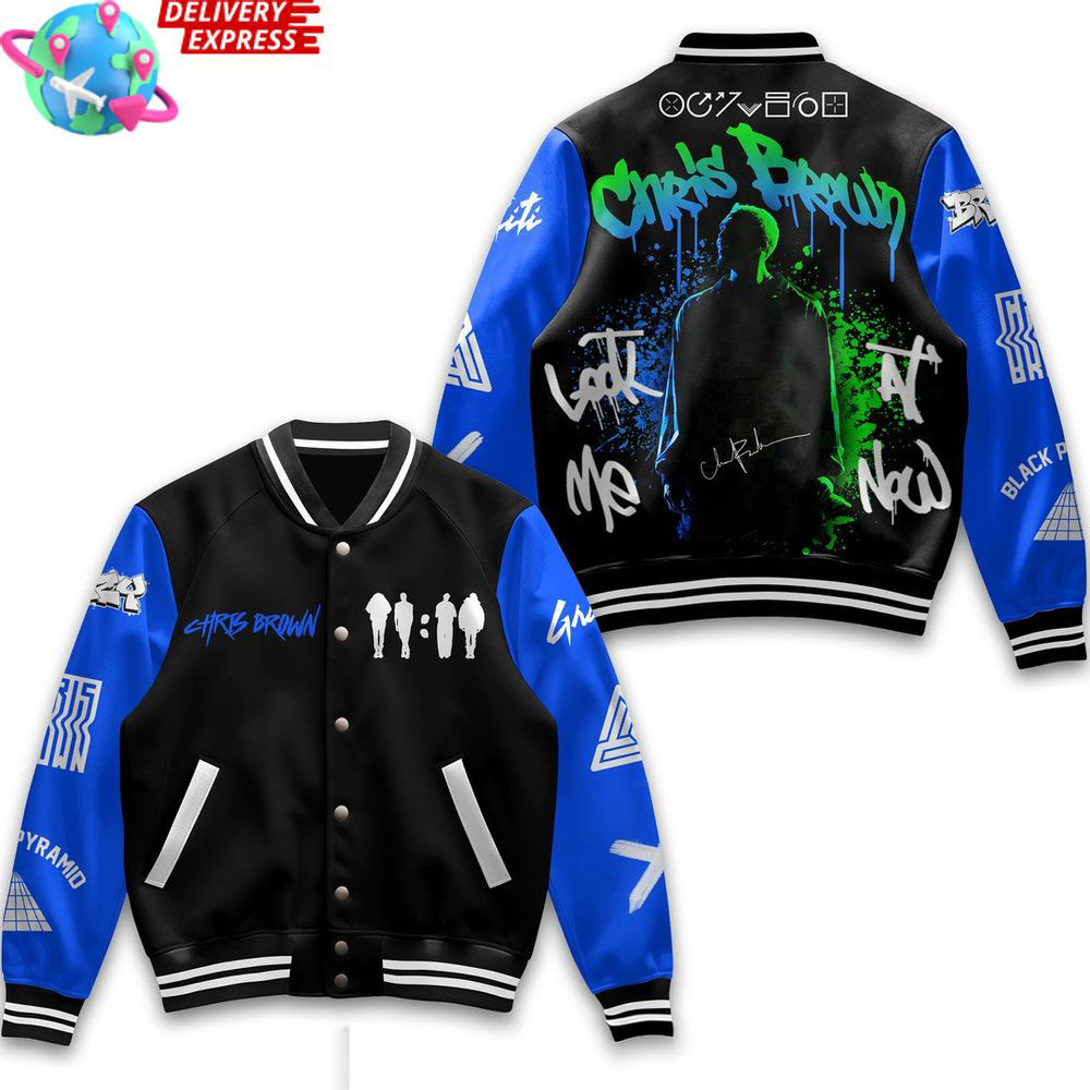 Chris Brown Merch Chris Brown 2025 Jacket Gifts For Father's Day Ideas-1