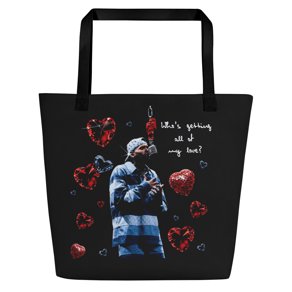 Chris Brown Merch Chris Brown Residuals Large Tote Bag Mother's Day Presents Ideas 2025-1