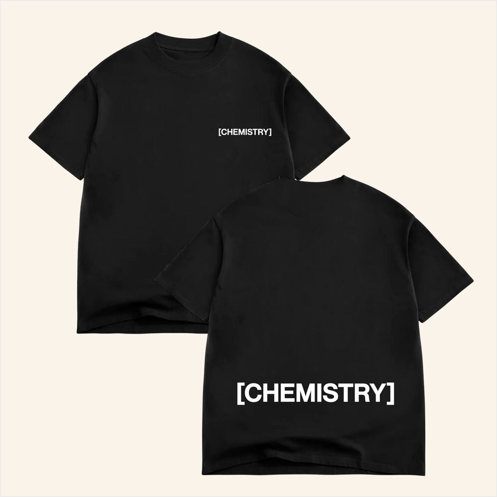 Chris Lake Merch Chemistry Black T-Shirt Chemistry Album Tour 2025 Apparel Friends Gifts-1