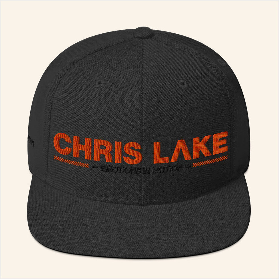 Chris Lake Merch Chemistry Chris Lake Flat Bill Snapback Hat Embroidered Gifts For Him-1
